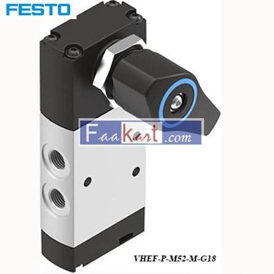 Picture of VHEF-P-M52-M-G18  FESTO Pneumatic Manual Control Valve