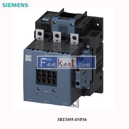 Picture of 3RT1055-6NP36 Siemens Auxiliary Contacts