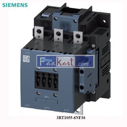 Picture of 3RT1055-6NF36 Siemens Auxiliary Contacts