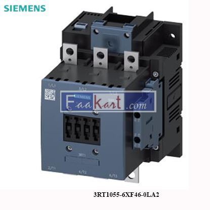 Picture of 3RT1055-6XF46-0LA2 Siemens Traction contactor