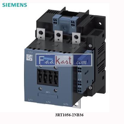 Picture of 3RT1056-2NB36 Siemens Power contactor