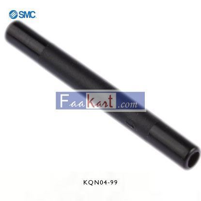 Picture of KQN04-99 SMC KQ Pneumatic Straight Tube-to-Tube Adapter, Push In 4 mm