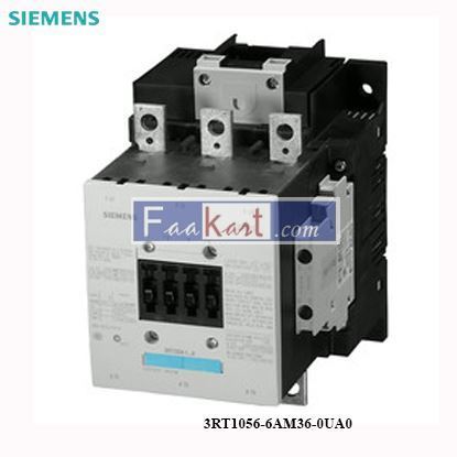 Picture of 3RT1056-6AM36-0UA0 Siemens Power contactor