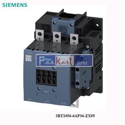 Picture of 3RT1056-6AP36-ZX95 Siemens Power contactor
