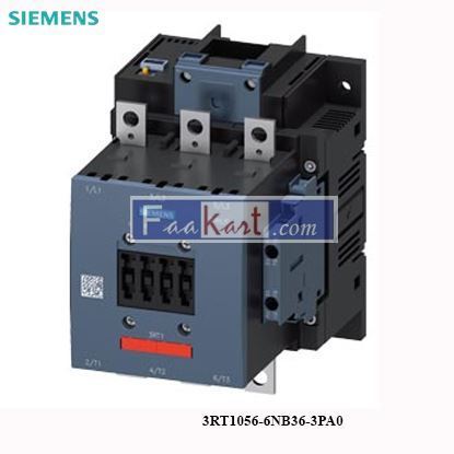 Picture of 3RT1056-6NB36-3PA0 Siemens Power contactor