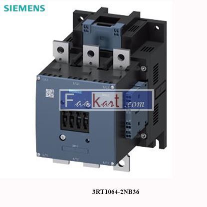 Picture of 3RT1064-2NB36 Siemens Power contactor