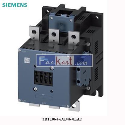Picture of 3RT1064-6XB46-0LA2 Siemens Traction contactor