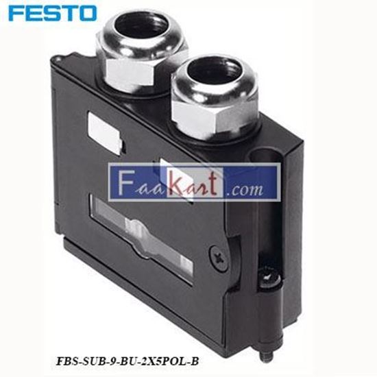 Picture of FBS-SUB-9-BU-2X5POL-B  FESTO  Fieldbus Adapter