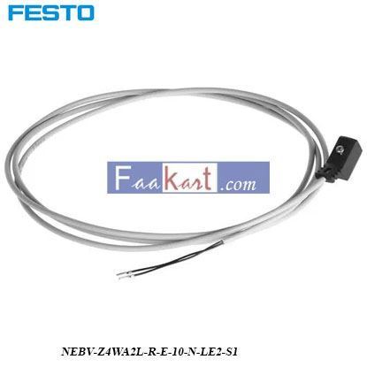 Picture of NEBV-Z4WA2L-R-E-10-N-LE2-S1  FESTO  Connecting Cable