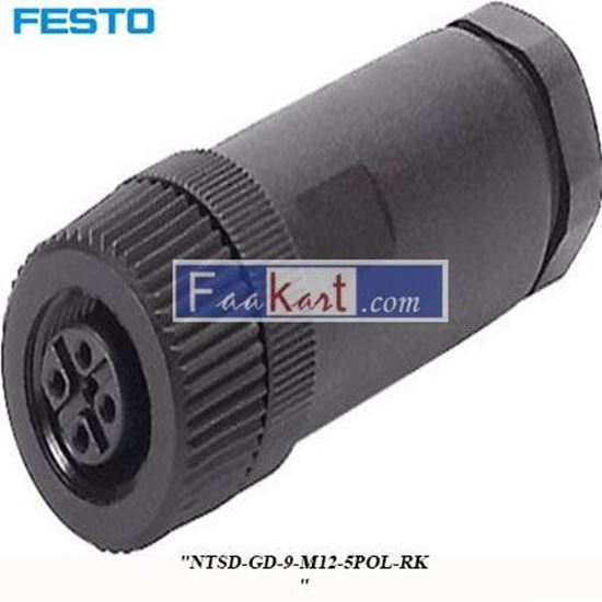 Picture of NTSD-GD-9-M12-5POL-RKB  FESTO  Plug Connector