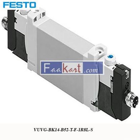 Picture of VUVG-BK14-B52-T-F-1R8L-S FESTO  Solenoid Valve