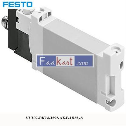 Picture of VUVG-BK14-M52-AT-F-1R8L-S  FESTO Solenoid Valve