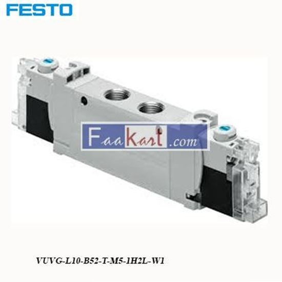 Picture of VUVG-L10-B52-T-M5-1H2L-W1  FESTO Solenoid Valve