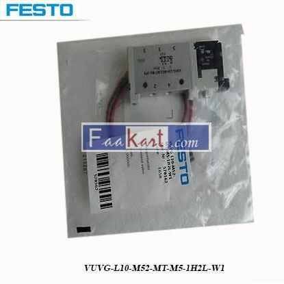 Picture of VUVG-L10-M52-MT-M5-1H2L-W1  FESTO   Pneumatic Solenoid Valve