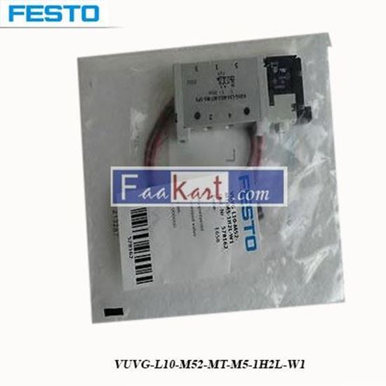 Picture of VUVG-L10-M52-MT-M5-1H2L-W1  FESTO   Pneumatic Solenoid Valve