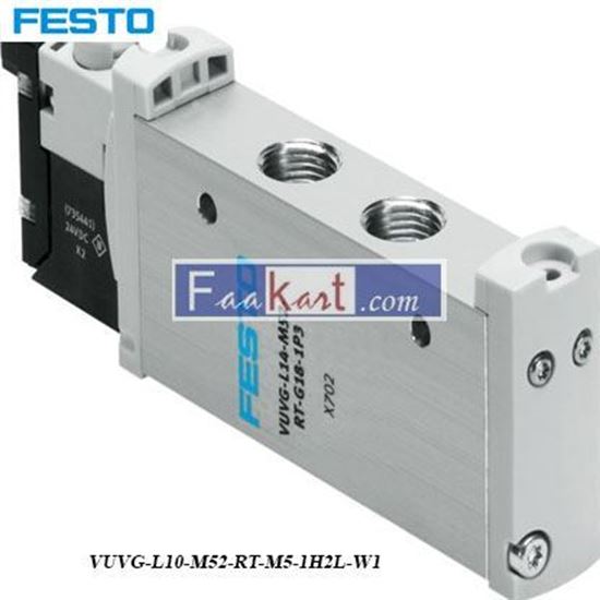 Picture of VUVG-L10-M52-RT-M5-1H2L-W1  FESTO  Solenoid Valve