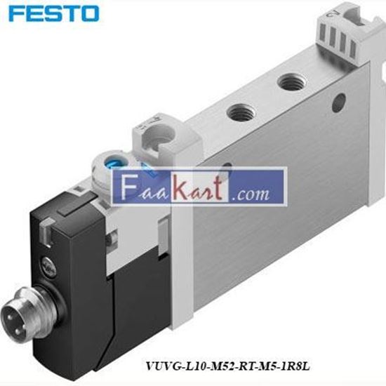 Picture of VUVG-L10-M52-RT-M5-1R8L  FESTO  Solenoid Valve