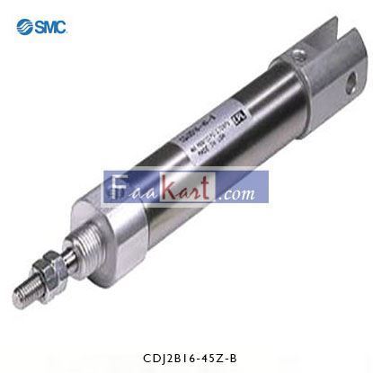 Picture of CDJ2B16-45Z-B  SMC Double Action Pneumatic Pin Cylinder, CDJ2B16-45Z-B