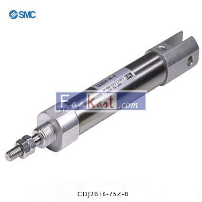 Picture of CDJ2B16-75Z-B SMC Double Action Pneumatic Pin Cylinder, CDJ2B16-75Z-B