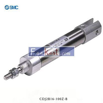 Picture of CDJ2B16-100Z-B  SMC Double Action Pneumatic Pin Cylinder, CDJ2B16-100Z-B