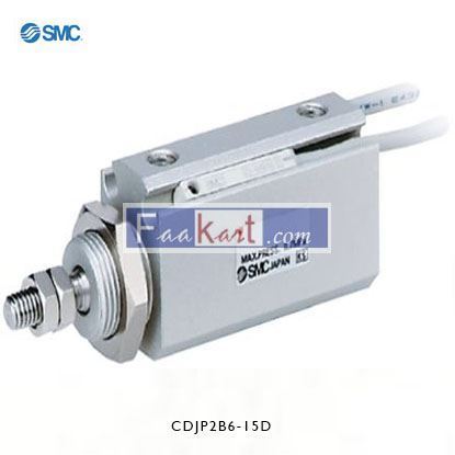 Picture of CDJP2B6-15D SMC Double Action Pneumatic Pin Cylinder, CDJP2B6-15D