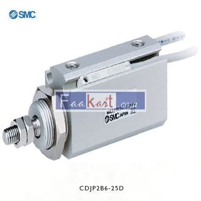 Picture of CDJP2B6-25D SMC Double Action Pneumatic Pin Cylinder, CDJP2B6-25D