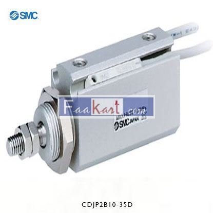 Picture of CDJP2B10-35D  SMC Double Action Pneumatic Pin Cylinder, CDJP2B10-35D