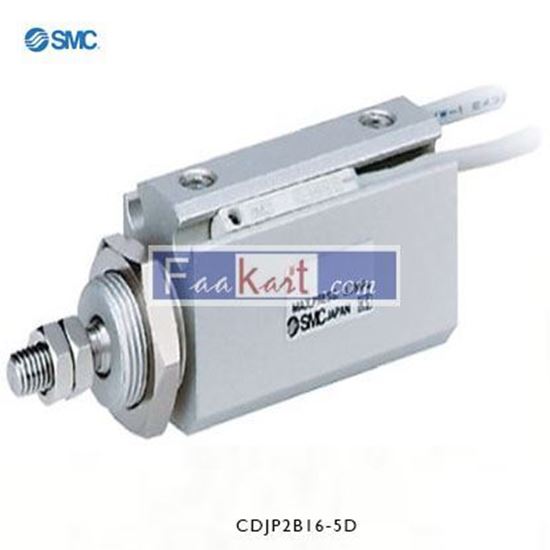 Picture of CDJP2B16-5D  SMC Double Action Pneumatic Pin Cylinder, CDJP2B16-5D