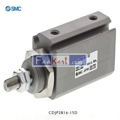 Picture of CDJP2B16-15D SMC Double Action Pneumatic Pin Cylinder, CDJP2B16-15D