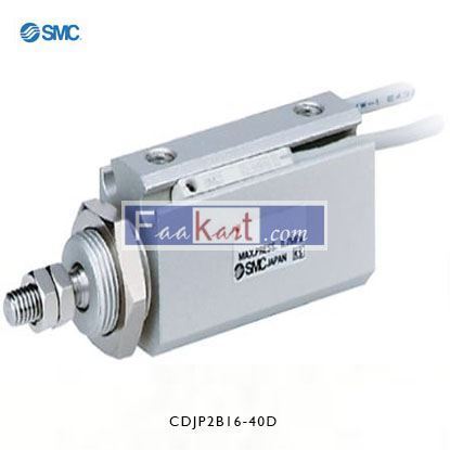 Picture of CDJP2B16-40D  SMC Double Action Pneumatic Pin Cylinder, CDJP2B16-40D