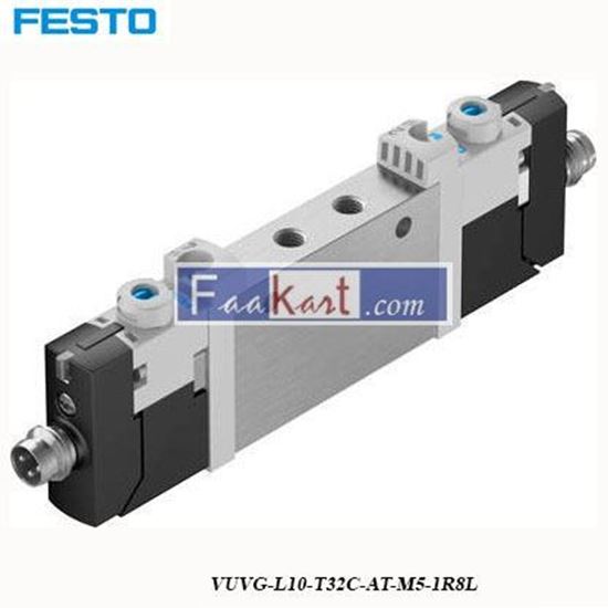 Picture of VUVG-L10-T32C-AT-M5-1R8L  FESTO  Pneumatic Solenoid Valve