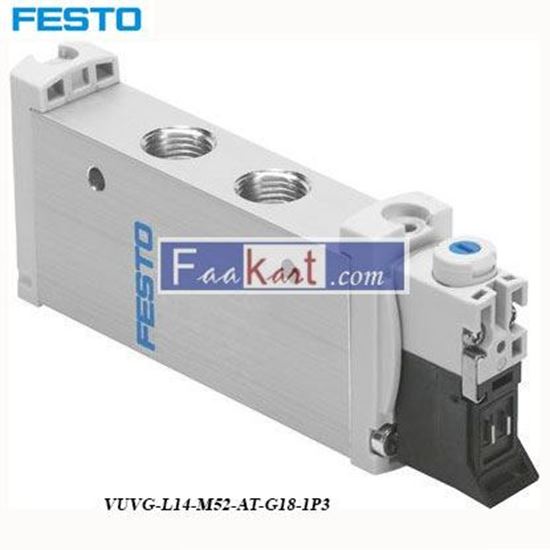 Picture of VUVG-L14-M52-AT-G18-1P3  FESTO Solenoid Valve Pilot