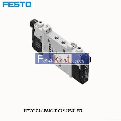 Picture of VUVG-L14-P53C-T-G18-1H2L-W1  FESTO Solenoid Valve Pilot