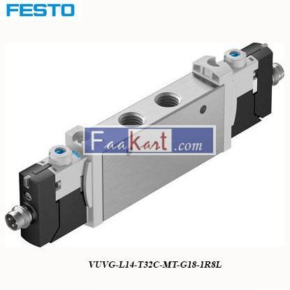 Picture of VUVG-L14-T32C-MT-G18-1R8L  FESTO Pneumatic Solenoid Valve