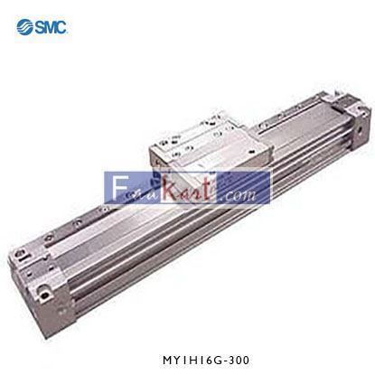 Picture of MY1H16G-300 NewSMC Double Acting Rodless Pneumatic Cylinder 300mm Stroke, 16mm Bore
