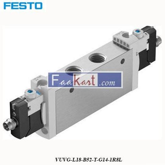 Picture of VUVG-L18-B52-T-G14-1R8L FESTO Solenoid Valve