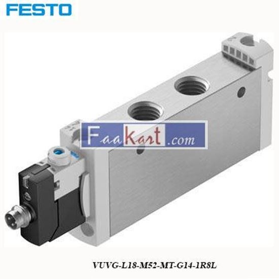 Picture of VUVG-L18-M52-MT-G14-1R8L  FESTO  Solenoid Valve