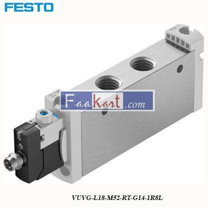 Picture of VUVG-L18-M52-RT-G14-1R8L  FESTO Solenoid Valve