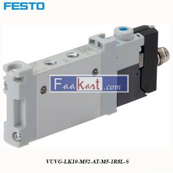 Picture of VUVG-LK10-M52-AT-M5-1R8L-S  FESTO Solenoid Valve