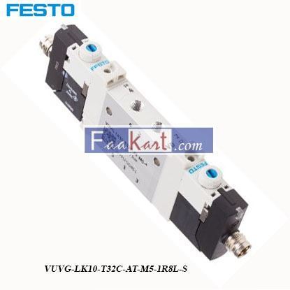 Picture of VUVG-LK10-T32C-AT-M5-1R8L-S  FESTO  Solenoid Valve