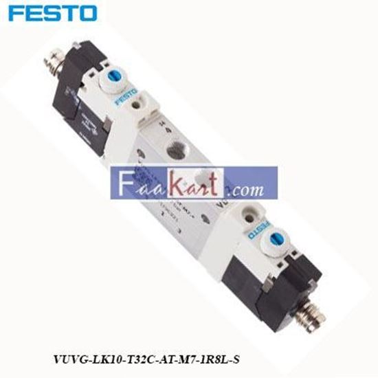 Picture of VUVG-LK10-T32C-AT-M7-1R8L-S  FESTO Solenoid Valve