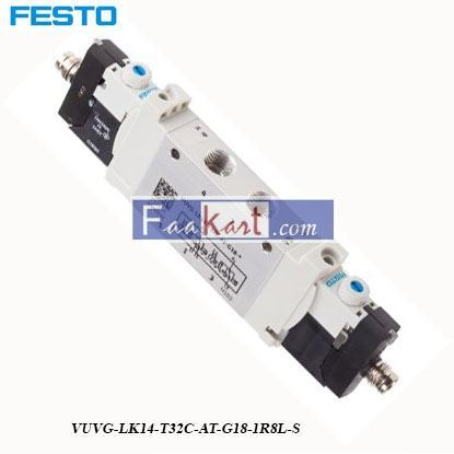 Picture of VUVG-LK14-T32C-AT-G18-1R8L-S FESTO Solenoid Valve