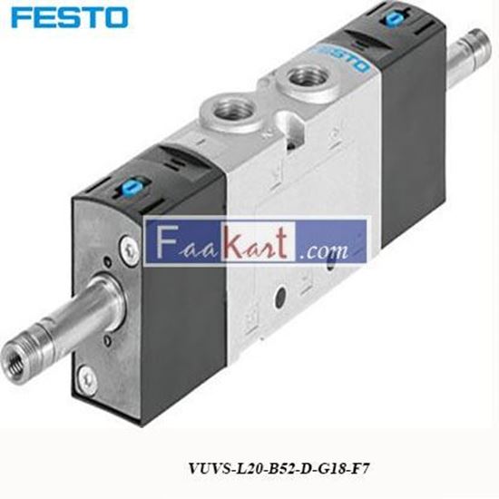 Picture of VUVS-L20-B52-D-G18-F7 FESTO Pneumatic Solenoid Valve