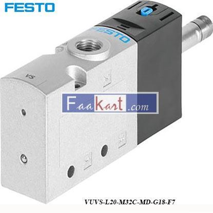 Picture of VUVS-L20-M32C-MD-G18-F7 FESTO Pneumatic Solenoid Valve