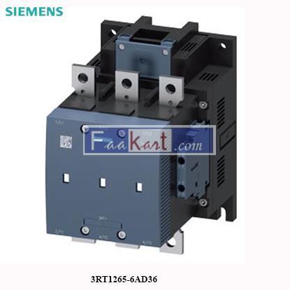 Picture of 3RT1265-6AD36 Siemens Vacuum contactor