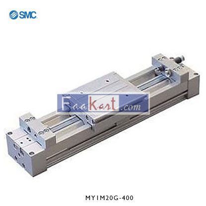 Picture of MY1M20G-400 NewSMC Double Acting Rodless Pneumatic Cylinder 400mm Stroke, 20mm Bore