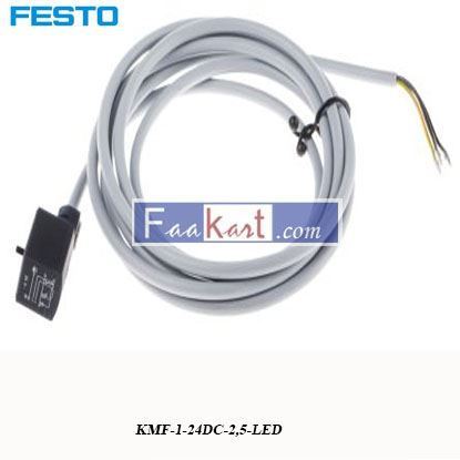 Picture of KMF-1-24DC-2,5-LED  FESTO Plug socket with cable