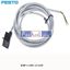 Picture of KMF-1-24DC-2,5-LED  FESTO Plug socket with cable
