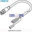 Picture of NEBM-M12G8-E-10-Q5-LE6  FESTO COMMO-ST Motor Cable