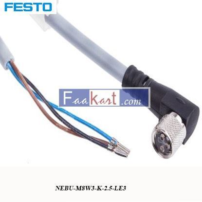 Picture of NEBU-M8W3-K-2  FESTO Connecting Cable